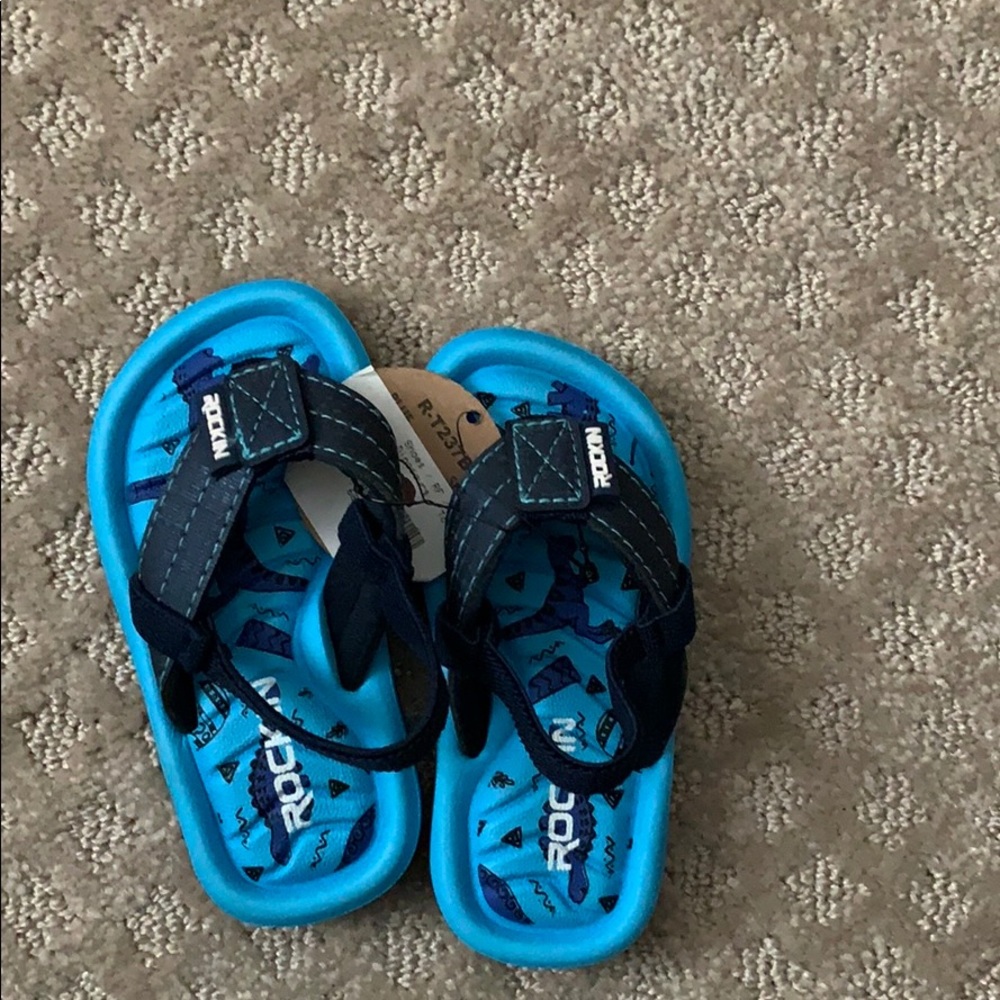 Brand new: baby flip flops